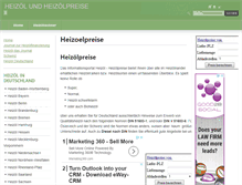 Tablet Screenshot of heizoel-heizoelpreise.de